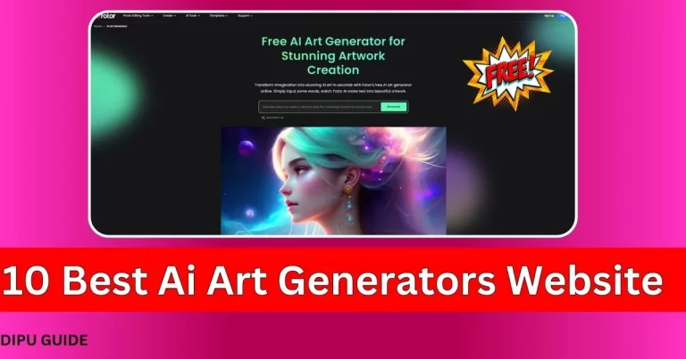 10 Best Ai Art Generators Website